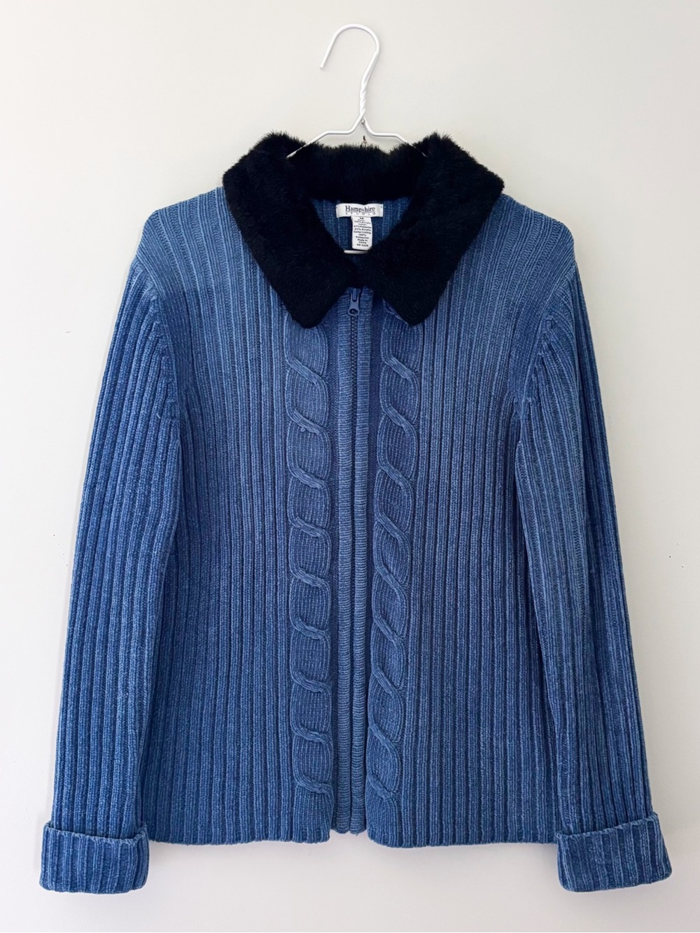 VTG Zip Up Cardigan